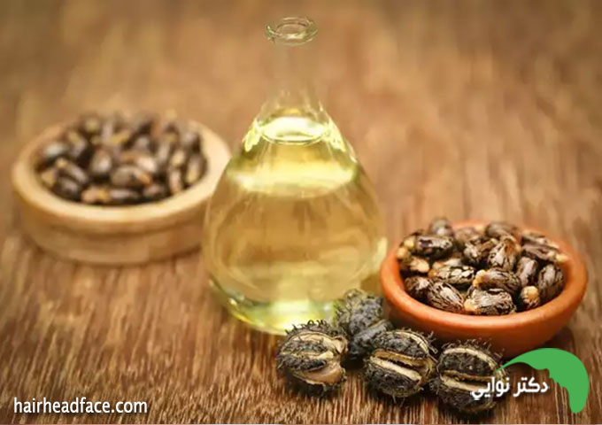 عکس روغن کرچک برای ابرو 