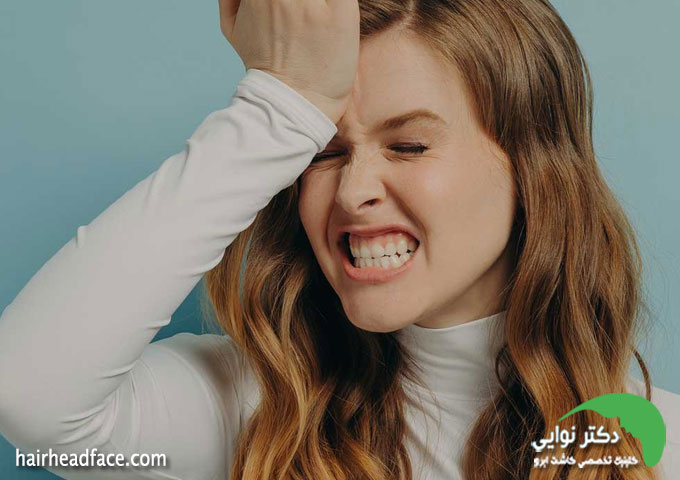 علت خارش ابروها