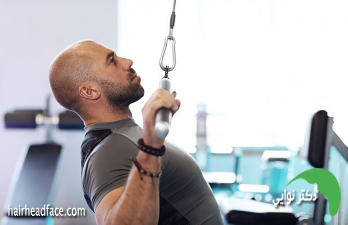 خطرات زور زدن بعد از کاشت مو