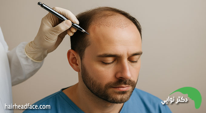 کاشت مو برای افراد بدون بانک مو