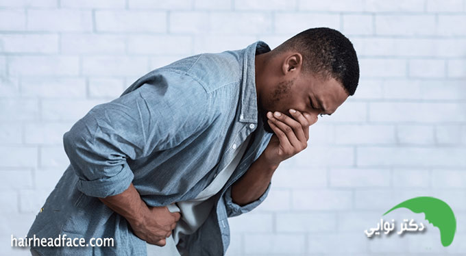 حالت تهوع بعد از کاشت مو