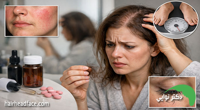 عوارض قرص ماینوکسیدیل برای زنان