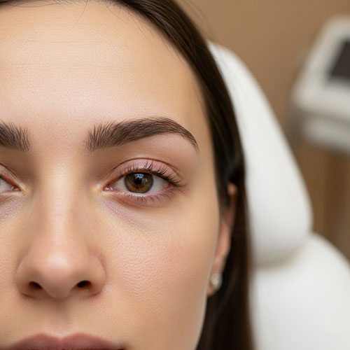 افتادگی پلک بعد از کاشت ابرو طبیعی