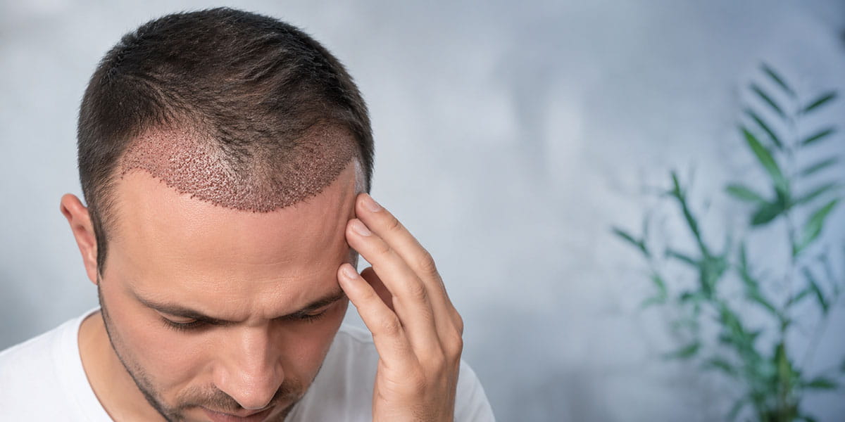 سوزش پشت سر بعد از کاشت مو